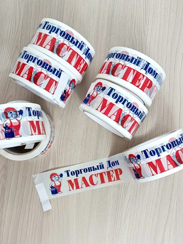 Скотч с лого